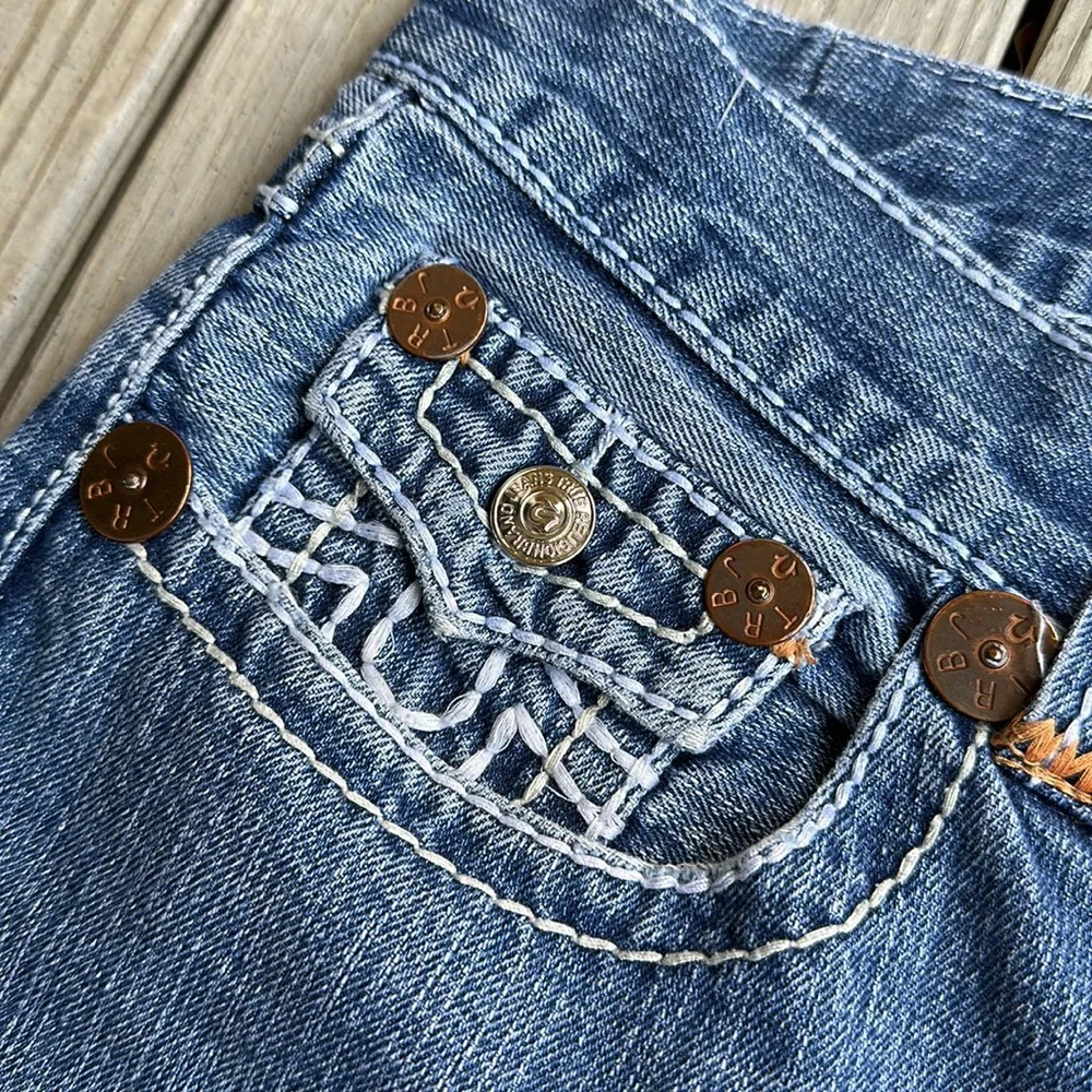 👖 True Religion Bobby Super T Jeans – Distressed Vintage Style